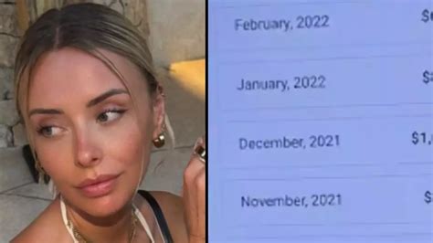 OnlyFans model Corinna Kopf leaked screenshot of how much